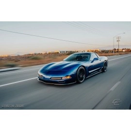 Carbon Creations 106146 - C5R Front Under Spoiler Air Dam Lip Splitter For 1997-2004 Chevrolet Corvette - 1 Piece