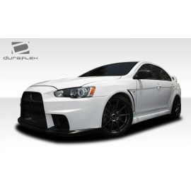 Duraflex 106953 - Evo X Look Front Bumper Cover For 2008-2017 Mitsubishi Lancer - 1 Piece