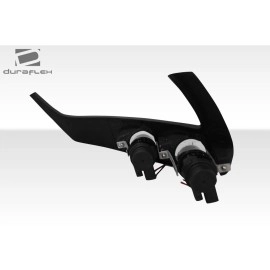 Duraflex 107254 - Eros Version 1 Fog Lights with base For 2006-2012 Porsche Cayman 2005-2012 Boxster - 6 Piece