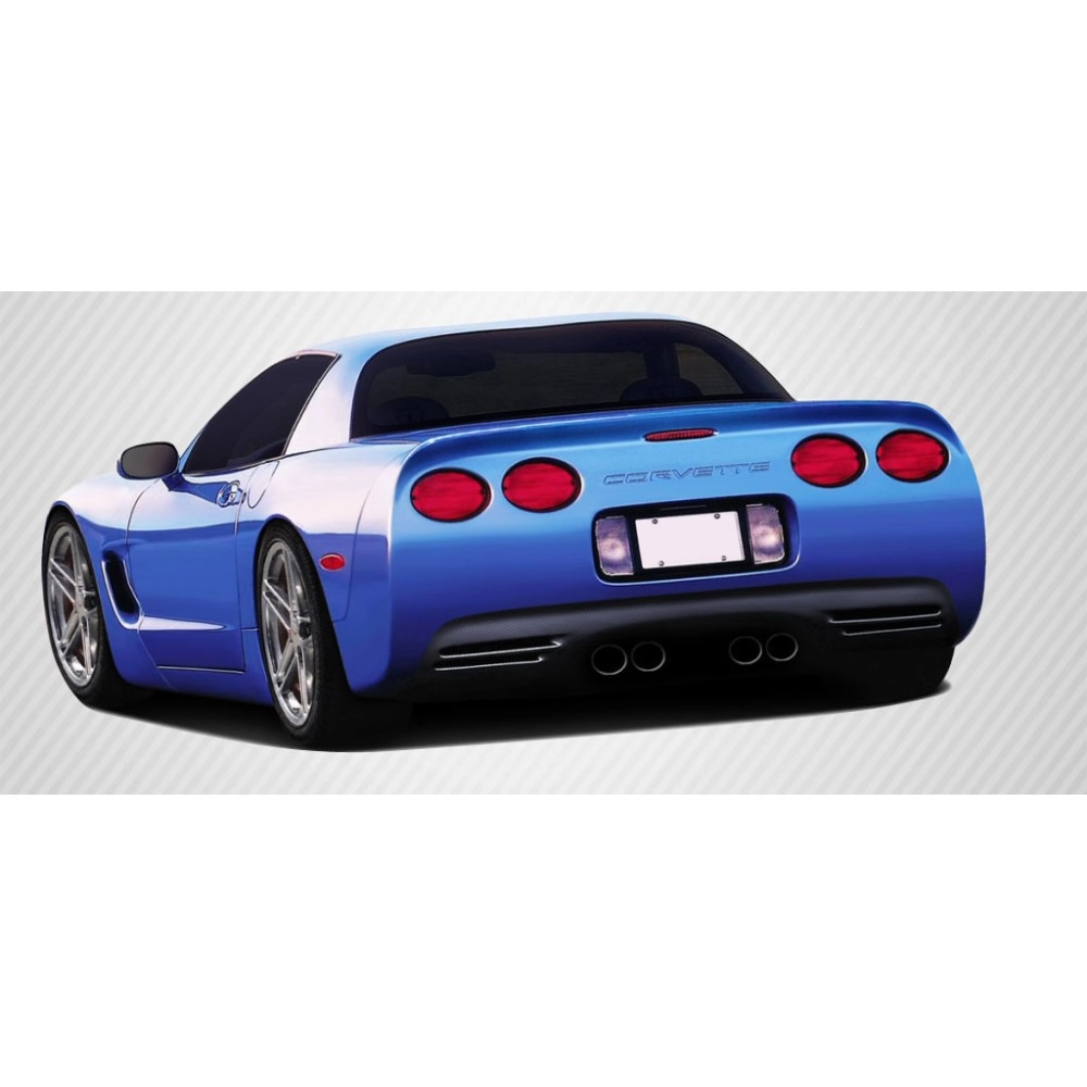 Carbon Creations 107479 - SP-R Rear Bumper Cover For 1997-2004 Chevrolet Corvette - 1 Piece