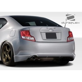 Duraflex 107600 - X-5 Rear Add Ons Spat Bumper Extensions For 2011-2013 Scion TC - 2 Piece