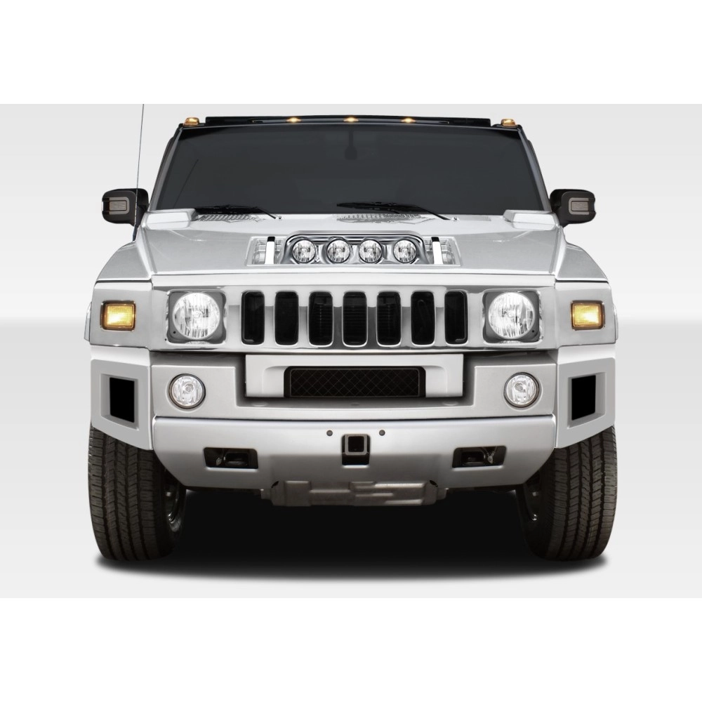Duraflex 107745 - BR-N Front Add Ons Spat Bumper Extensions For 2003-2009 Hummer H2 - 2 Piece