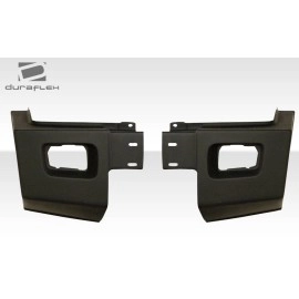 Duraflex 107746 - BR-N Rear Add Ons Spat Bumper Extensions For 2003-2009 Hummer H2 - 1 Piece