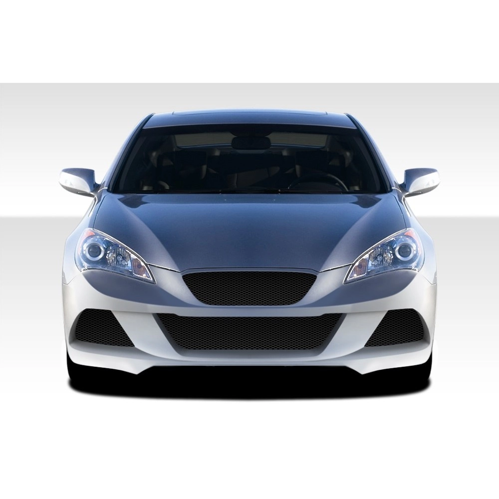 Duraflex 107752 - J-Spec Front Bumper Cover For 2010-2012 Hyundai Genesis - 1 Piece