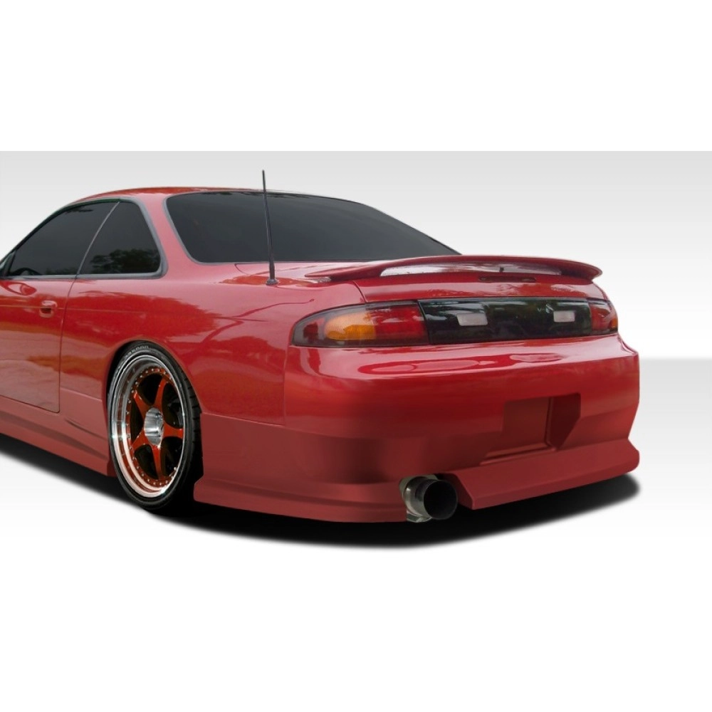 Duraflex 107825 - WX-9 Rear Bumper Cover For 1995-1998 Nissan 240SX - 1 Piece