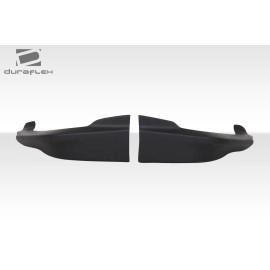 Duraflex 107951 - H-Sport Front Add Ons Spat Bumper Extensions For 2012-2013 Honda Civic - 2 Piece