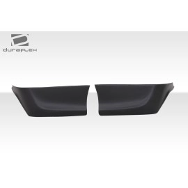Duraflex 107953 - H-Sport Rear Add Ons Spat Bumper Extensions For 2012-2013 Honda Civic - 2 Piece