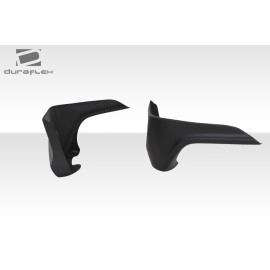 Duraflex 107953 - H-Sport Rear Add Ons Spat Bumper Extensions For 2012-2013 Honda Civic - 2 Piece