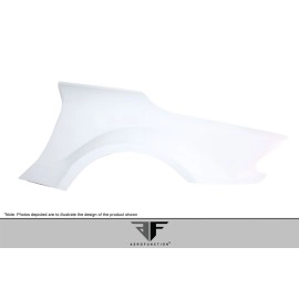 Aero Function 108025 - AF-Signature 1 Series Wide Body Conversion Rear Fenders For 2003-2012 Mercedes SL - 2 Piece