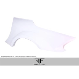 Aero Function 108025 - AF-Signature 1 Series Wide Body Conversion Rear Fenders For 2003-2012 Mercedes SL - 2 Piece