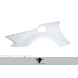 Aero Function 108025 - AF-Signature 1 Series Wide Body Conversion Rear Fenders For 2003-2012 Mercedes SL - 2 Piece