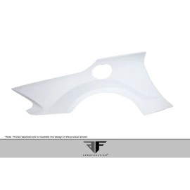 Aero Function 108025 - AF-Signature 1 Series Wide Body Conversion Rear Fenders For 2003-2012 Mercedes SL - 2 Piece