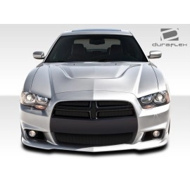 Duraflex 108035 - SRT Look Front Bumper Cover For 2011-2014 Dodge Charger - 1 Piece