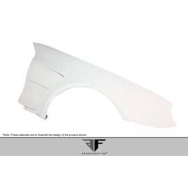 Aero Function 108041 - AF-Signature 1 Series Wide Body Conversion Front Fenders For 2003-2008 Mercedes SL - 2 Piece