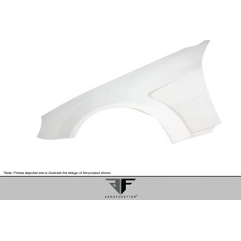 Aero Function 108041 - AF-Signature 1 Series Wide Body Conversion Front Fenders For 2003-2008 Mercedes SL - 2 Piece