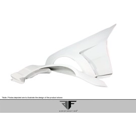 Aero Function 108041 - AF-Signature 1 Series Wide Body Conversion Front Fenders For 2003-2008 Mercedes SL - 2 Piece