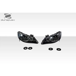 Extreme Dimensions 108043 - JDM Type R Conversion Headlights For 2006-2011 Civic 4DR - 2 Piece