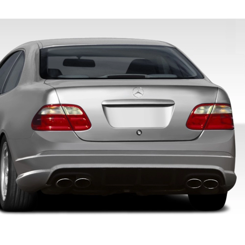 Duraflex 108056 - C63 Look Rear Bumper Cover For 1998-2002 Mercedes CLK - 1 Piece