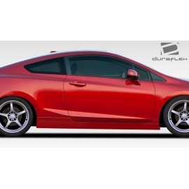 Duraflex 108097 - Bisimoto Edition Side Skirts Rocker Panels For 2012-2015 Honda Civic - 2 Piece