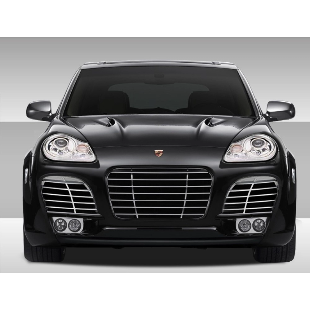 Duraflex 108270 - Eros Version 1 Wide Body Front Bumper Cover For 2003-2006 Porsche Cayenne - 1 Piece