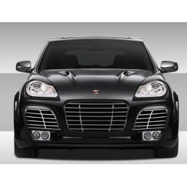 Duraflex 108270 - Eros Version 1 Wide Body Front Bumper Cover For 2003-2006 Porsche Cayenne - 1 Piece