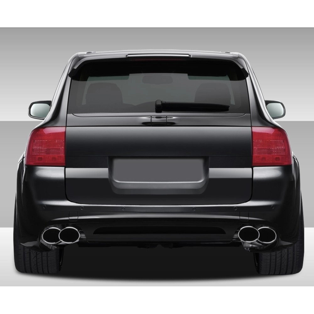 Duraflex 108272 - Eros Version 1 Wide Body Rear Bumper Cover For 2003-2006 Porsche Cayenne - 1 Piece