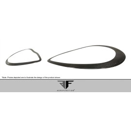 Aero Function 108395 - AF-1 Wide Body Eye Lids For 2010-2013 Porsche Panamera - 2 Piece