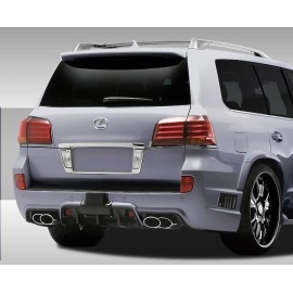 Duraflex 108430 - Eros Version 1 Rear Bumper Cover For 2008-2015 Lexus LX - 1 Piece