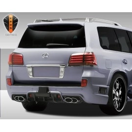 Duraflex 108430 - Eros Version 1 Rear Bumper Cover For 2008-2015 Lexus LX - 1 Piece