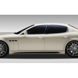 Duraflex 108433 - Eros Version 1 Side Skirts Rocker Panels For 2005-2008 Maserati Quattroporte - 2 Piece