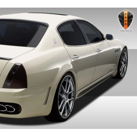 Duraflex 108433 - Eros Version 1 Side Skirts Rocker Panels For 2005-2008 Maserati Quattroporte - 2 Piece