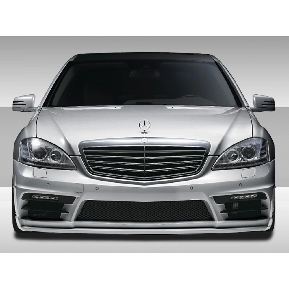 Duraflex 108442 - Eros Version 2 Front Bumper Cover For 2010-2013 Mercedes S Class W221 - 1 Piece