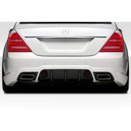 Duraflex 108443 - Eros Version 2 Rear Bumper Cover For 2010-2013 Mercedes S Class W221 - 1 Piece