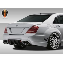 Duraflex 108443 - Eros Version 2 Rear Bumper Cover For 2010-2013 Mercedes S Class W221 - 1 Piece