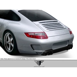Aero Function 108530 - AF-1 Rear Bumper Cover For 2005-2008 Porsche 997 - 1 Piece