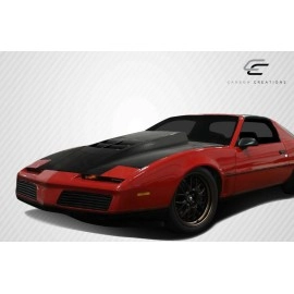 Carbon Creations 108546 - ZL1 Look Hood For 1982-1992 Pontiac Firebird - 1 Piece
