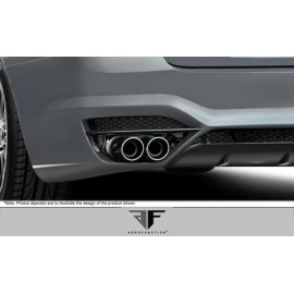 Aero Function 108607 - AF-3 Rear Add Ons Spat Extensions For 2011-2016 BMW 5 Series - 2 Piece