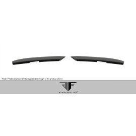 Aero Function 108607 - AF-3 Rear Add Ons Spat Extensions For 2011-2016 BMW 5 Series - 2 Piece