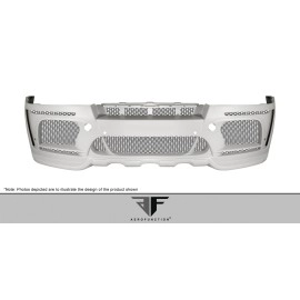 Aero Function 108718 - AF-5 Wide Body Front Bumper Cover For 2008-2014 BMW X6 - 1 Piece