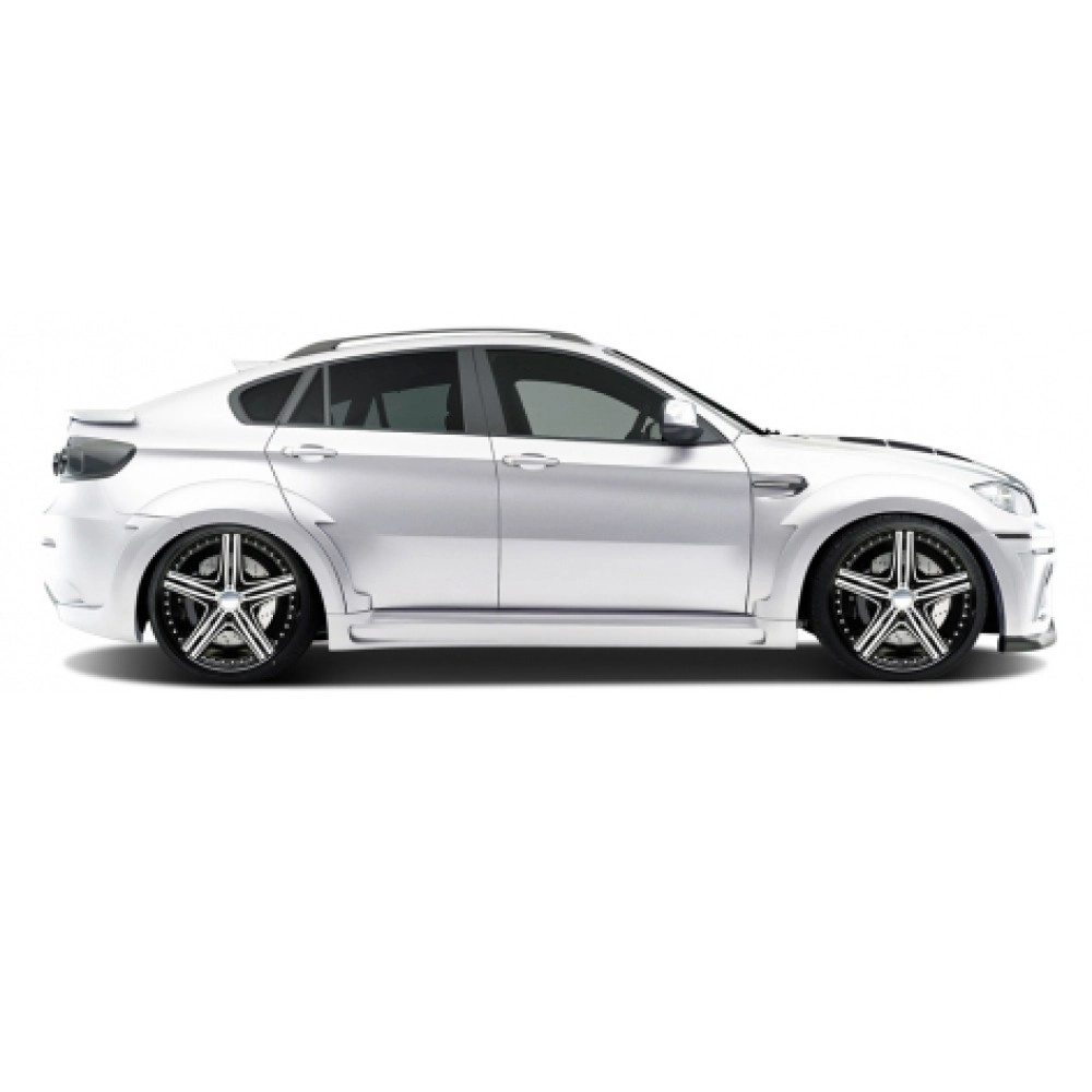 Aero Function 108719 - AF-5 Wide Body Side Skirts For 2008-2014 BMW X6 - 2 Piece