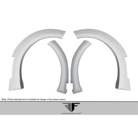 Aero Function 108735 - AF-1 Fender Flares For 2012-2019 Land Rover Evoque - 12 Piece