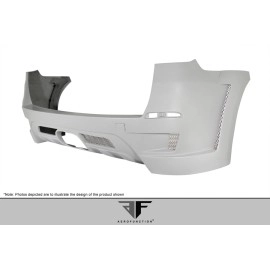 Aero Function 108742 - AF-1 Wide Body Rear Bumper Cover For 2010-2013 BMW X5M - 1 Piece