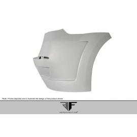 Aero Function 108742 - AF-1 Wide Body Rear Bumper Cover For 2010-2013 BMW X5M - 1 Piece