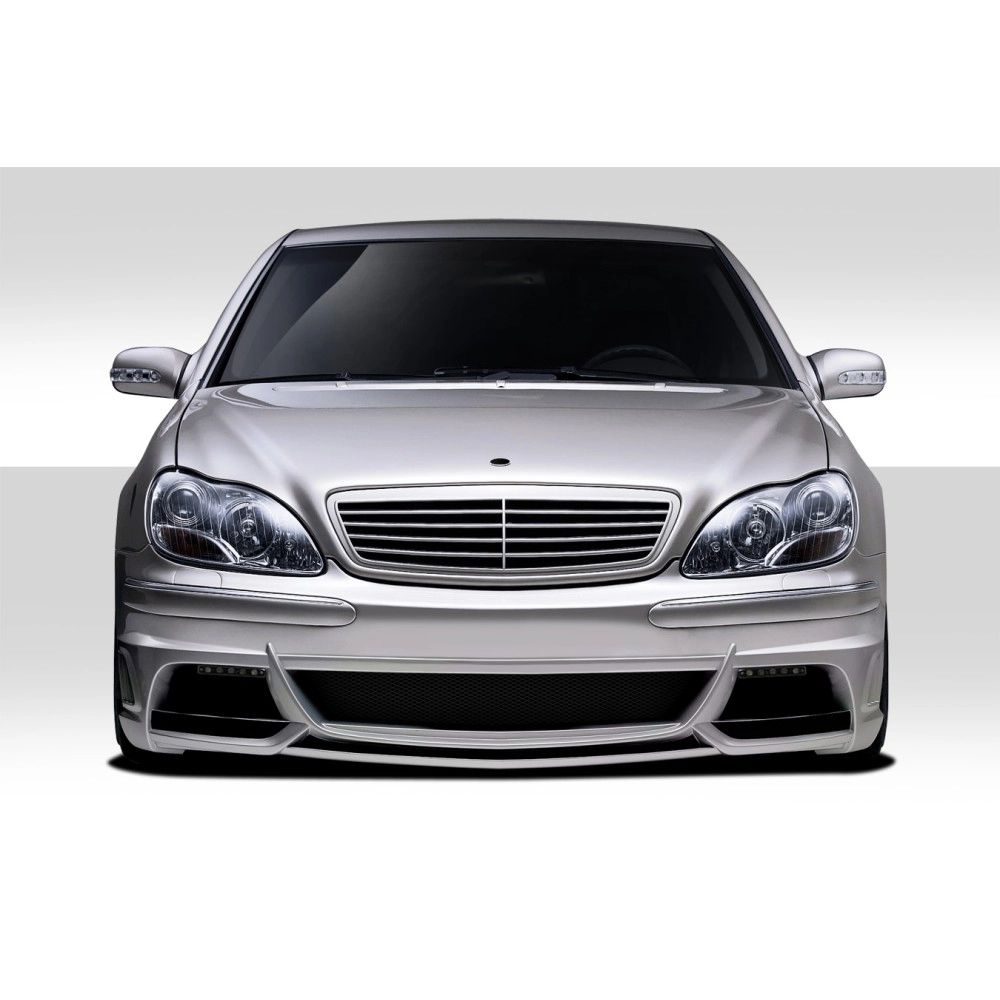 Duraflex 108810 - W-3 Front Bumper Cover For 2000-2002 Mercedes S Class - 1 Piece