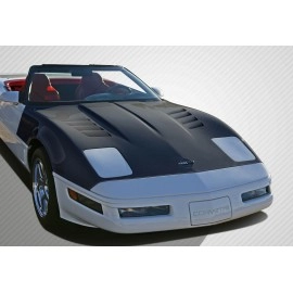 Carbon Creations 108910 - GT Racing Hood For 1985-1996 Chevrolet Corvette - 1 Piece