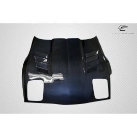 Carbon Creations 108910 - GT Racing Hood For 1985-1996 Chevrolet Corvette - 1 Piece