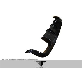 Aero Function 108929 - AF-3 Rear Diffuser For 2010-2013 Mercedes E Class - 1 Piece