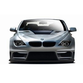 Aero Function 119591 - AF-2 Wide Body Front Lip Under Air Dam Spoiler For 2004-2010 BMW 6 Series - 1 Piece