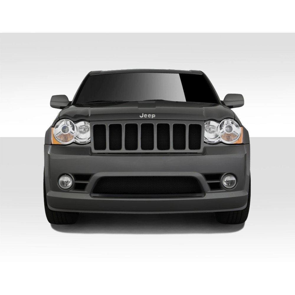 Duraflex 109327 - SRT Look Front Bumper Cover For 2008-2010 Jeep Grand Cherokee - 1 Piece
