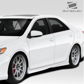 Duraflex 109341 - Racer Side Skirt Rocker Panels For 2012-2014 Toyota Camry - 2 Piece